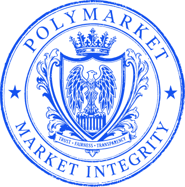 Polymarket Market Integrity seal